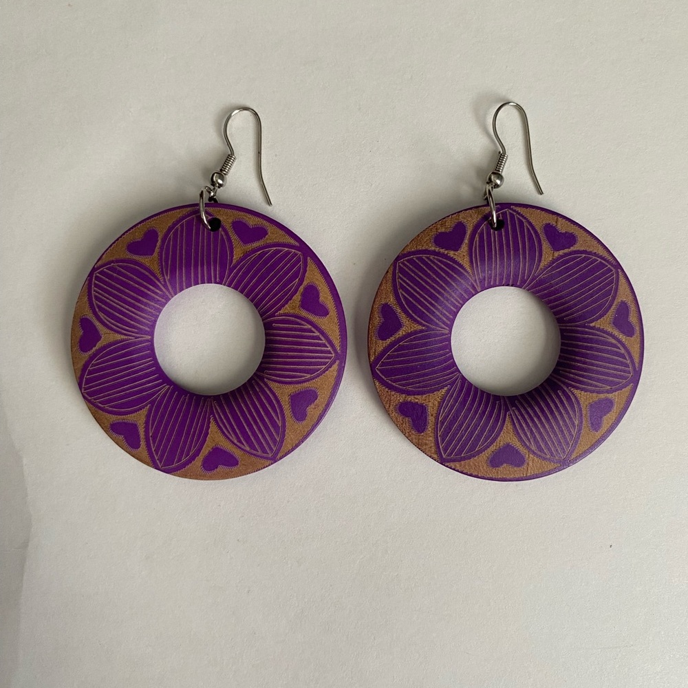 Earrings.